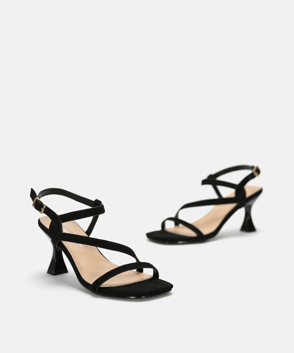 Sandalia tac&oacute;n tiras image number null